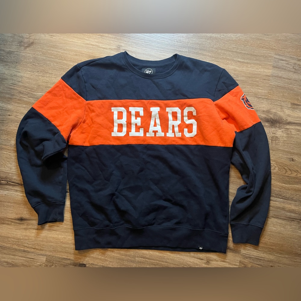 47 Brand Used Bears Sweater